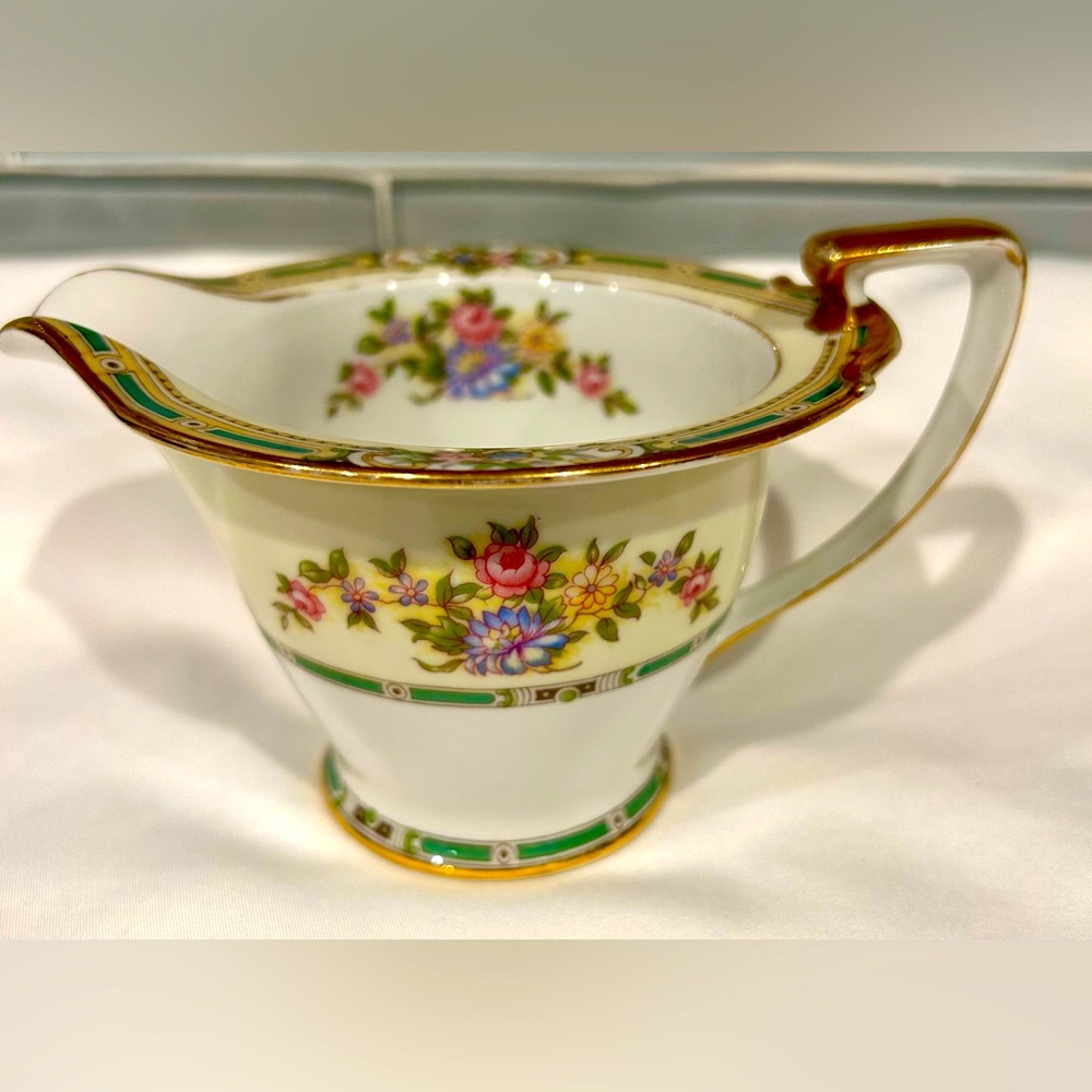 Vintage Noritake Alicia #35762 Fine China 7 oz Creamer